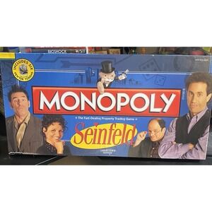 Monopoly Seinfeld Collector's Edition 2009 Hasbro Board Game Complete